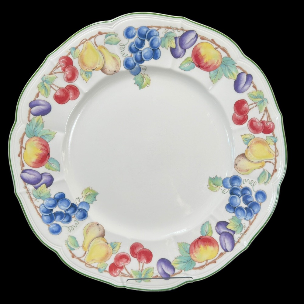 Melina‎ Villeroy & Boch Large Round Serving Chop Plate 12" Vintage Germany